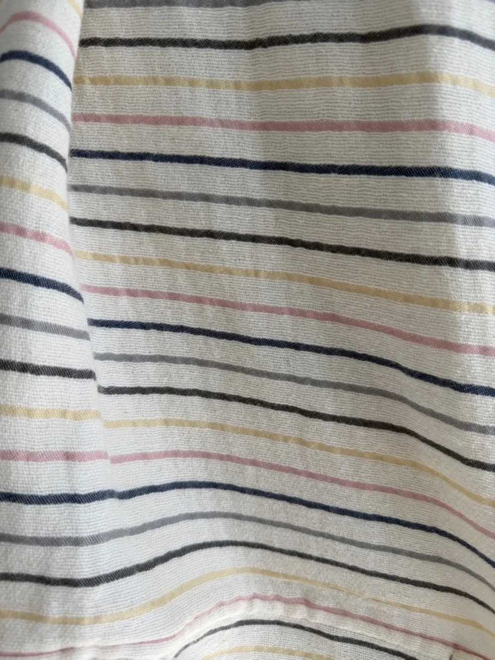 J. Jill NWT Striped Infinity Scarf Rayon Wool Blend Lightweight Loop One‎ Size